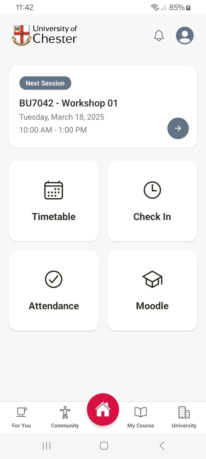 App Homepage